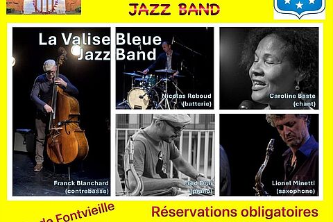 La valise bleue