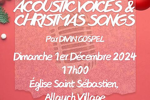 Chants de Noël Gospel à l'église Saint Sébastien à Allauch