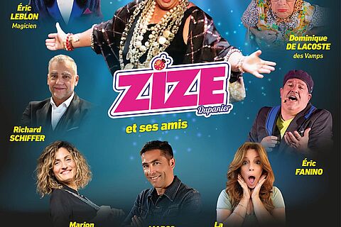 Zize et ses amis font le show pour octobre rose