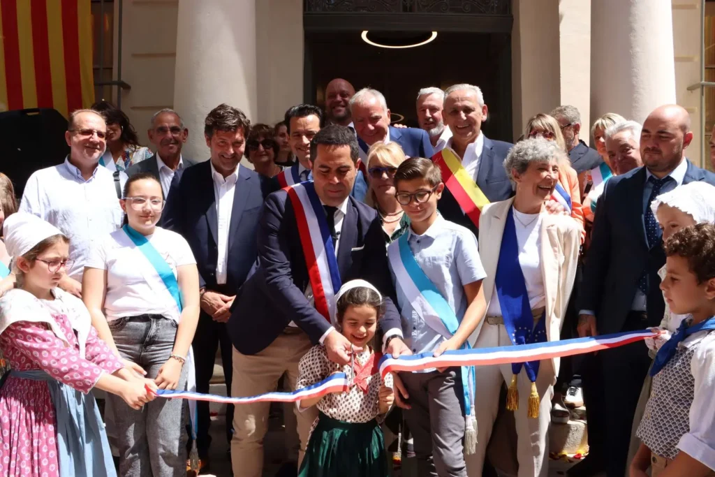 Inauguration de l'Hôtel de Ville