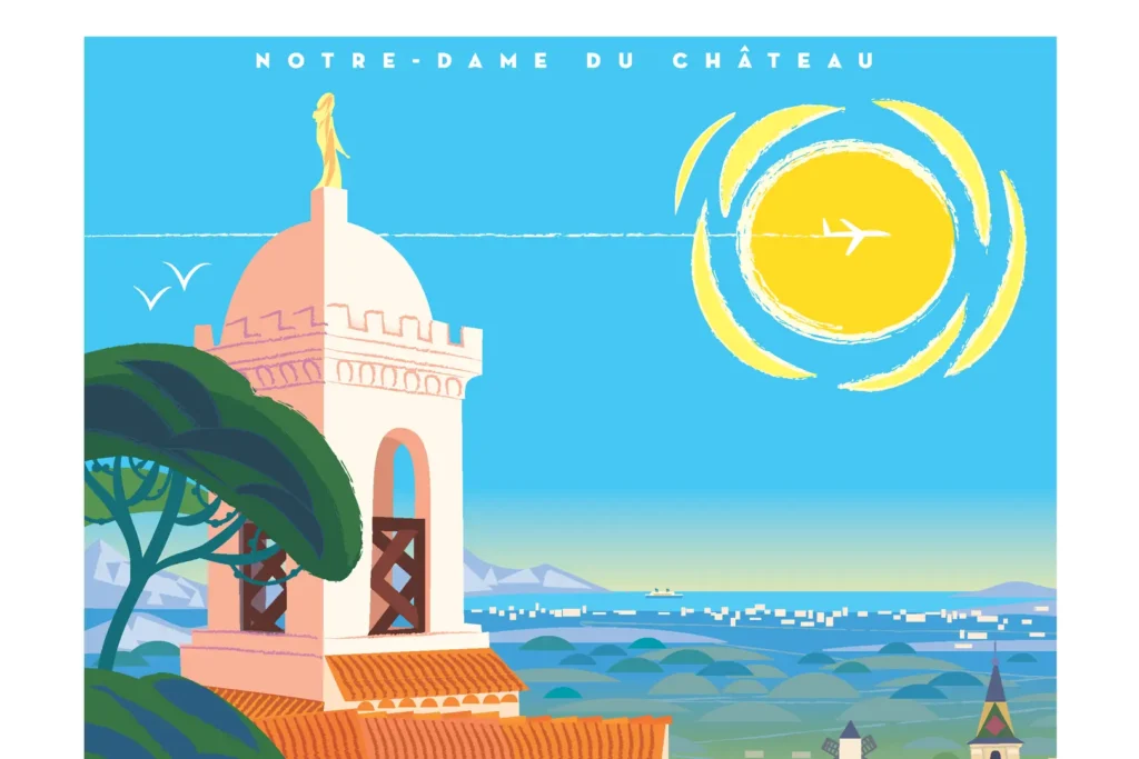 Avis aux amoureux d’Allauch : les affiches personnalisées de la commune sont disponibles à la vente à la Maison du tourisme !